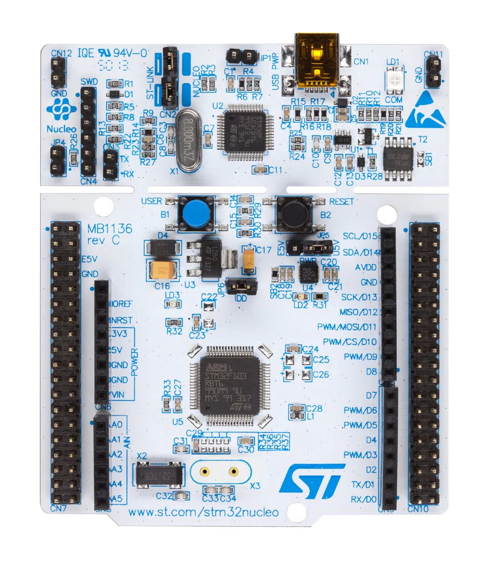 STM32 Nucleo-F103RB 64 Pins Development Board STM32 Nucleo-F103RB 64 Pins Development Board